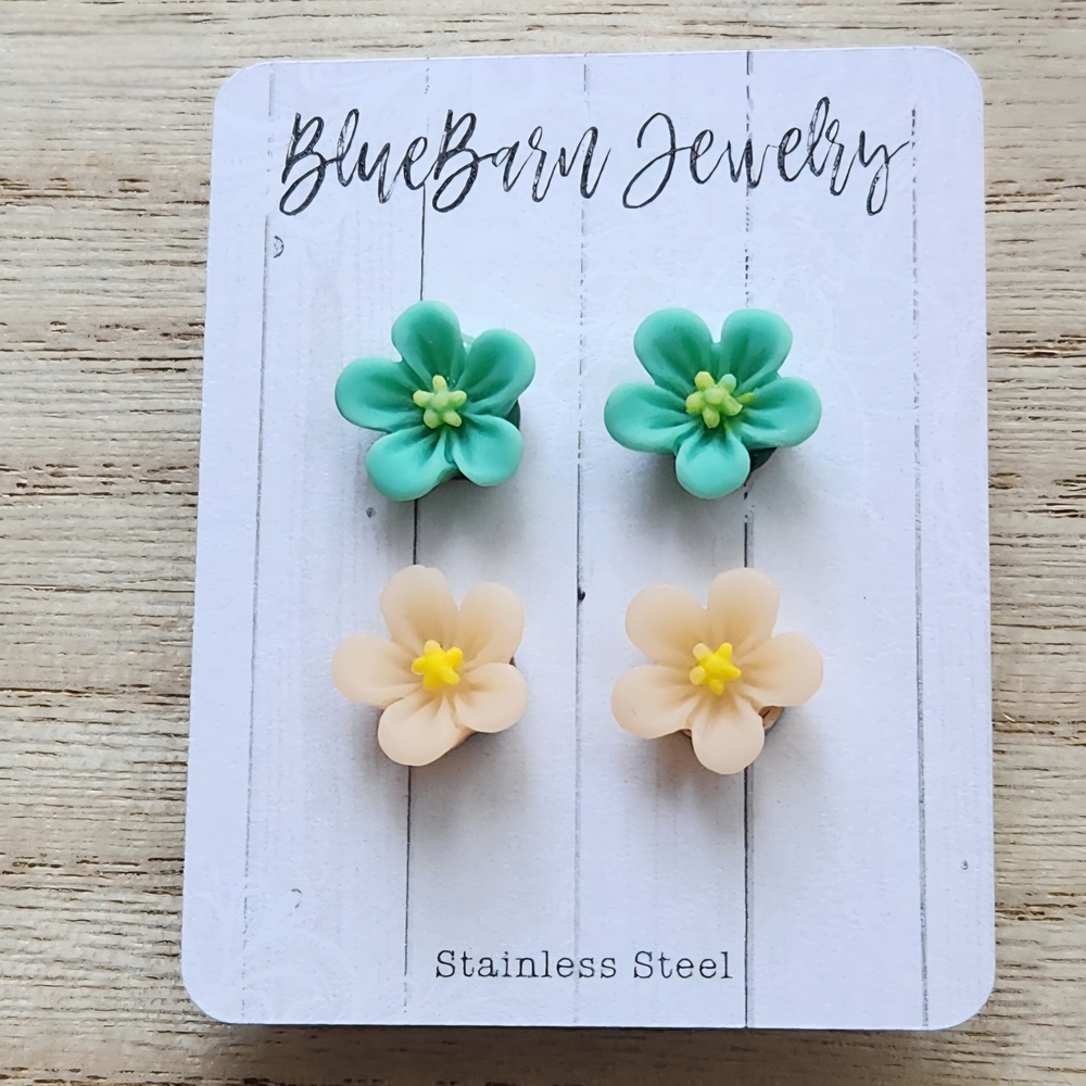 Handmade Floral Earrings